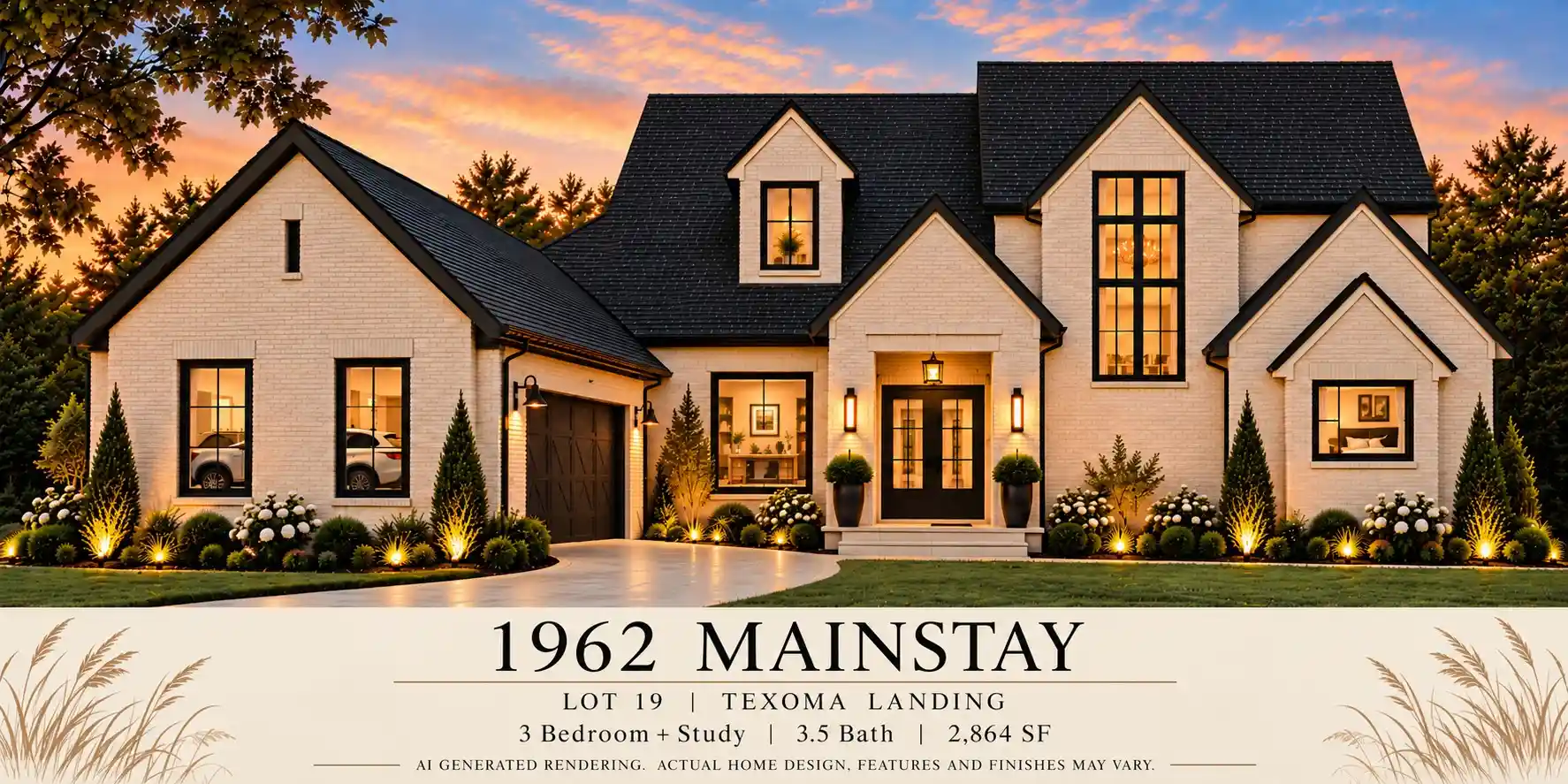 Single family home for sale at 1962 Mainstay Dr #Lot 19, Kingston, OK 73439 | MLS# 2638515