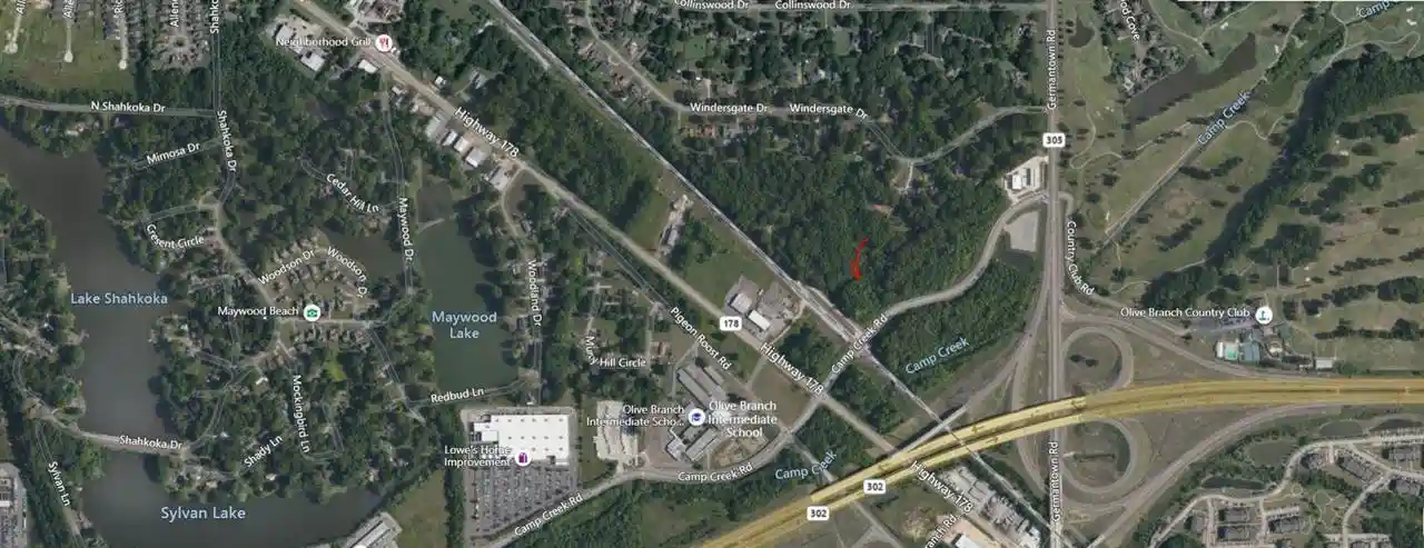 Photo 2 of Land for sale at 8626 Lamar Rd, Olive Branch, MS 38654 | MLS# 10148069 | Listing updated on 2026-08-20