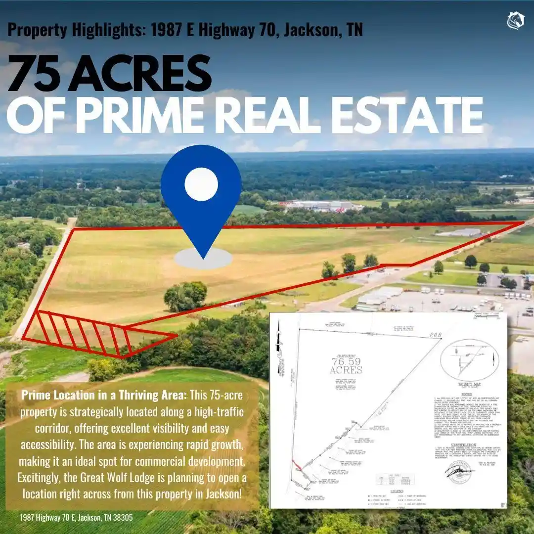 Photo 4 of Land for sale at 1987 E Hwy 70 Hwy, Jackson, TN 38305 | MLS# 10179008 | Listing updated on 2025-12-31