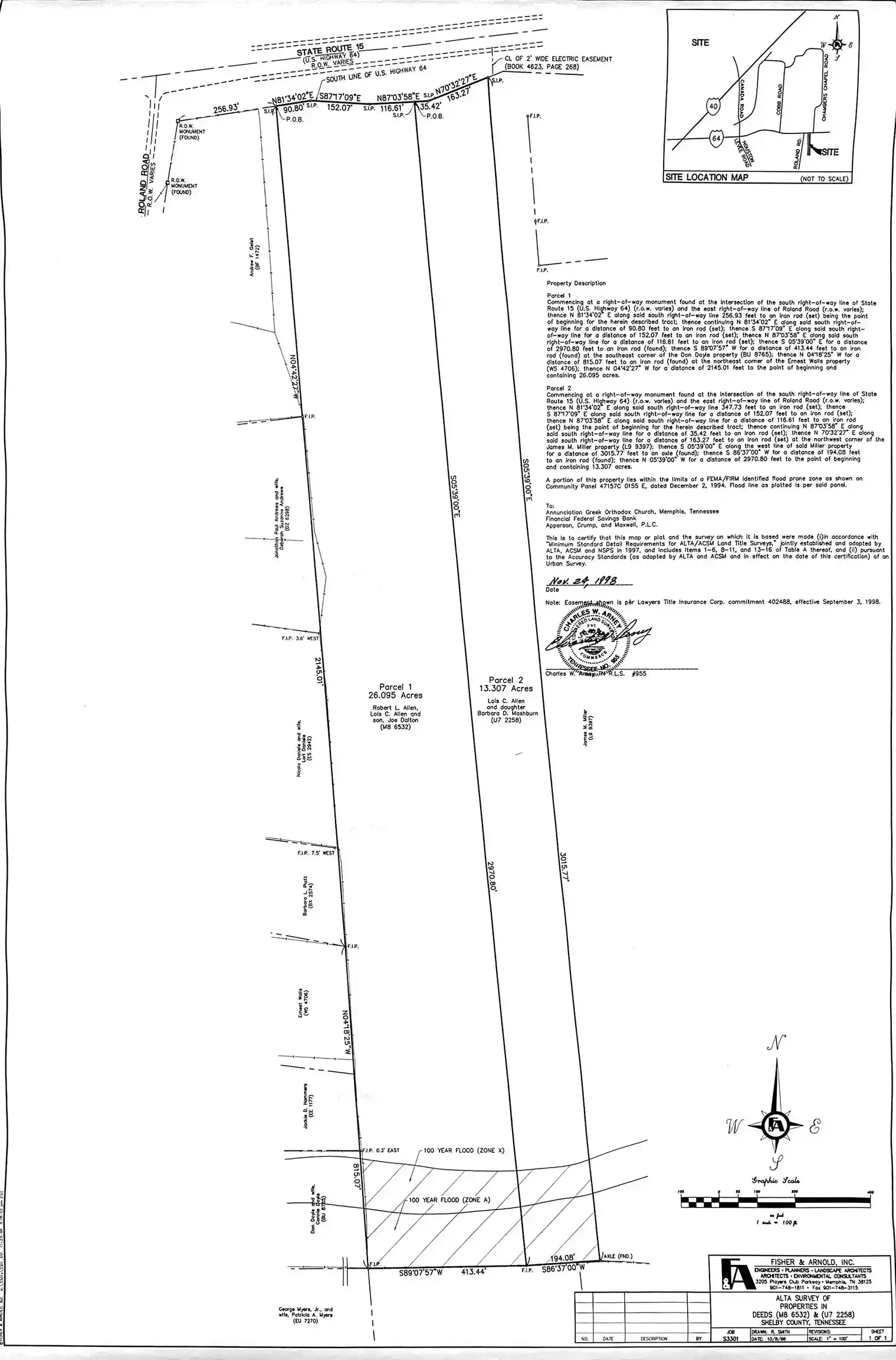 Photo 4 of Land for sale at 0 Highway 64, Unincorporated, TN 38002 | MLS# 10188550 | Listing updated on 2026-07-13