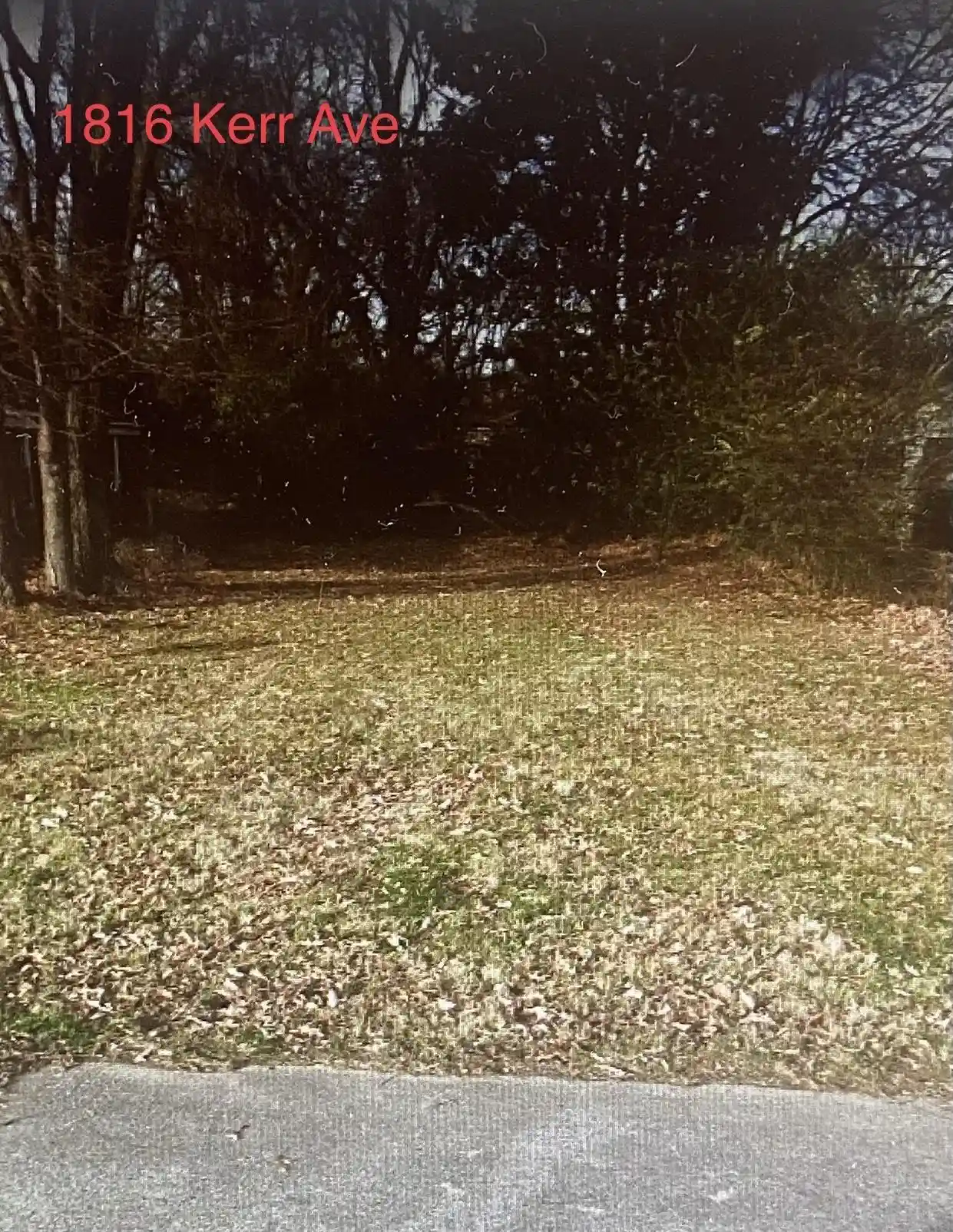 Photo 1 of Land for sale at 1816 Kerr Ave, Memphis, TN 38114 | MLS# 10190900 | Listing updated on 2026-08-26