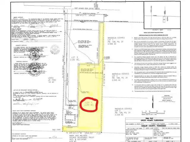 Photo 2 of Land for sale at 0 E Holmes Rd, Memphis, TN 38125 | MLS# 10202561 | Listing updated on 2026-07-22