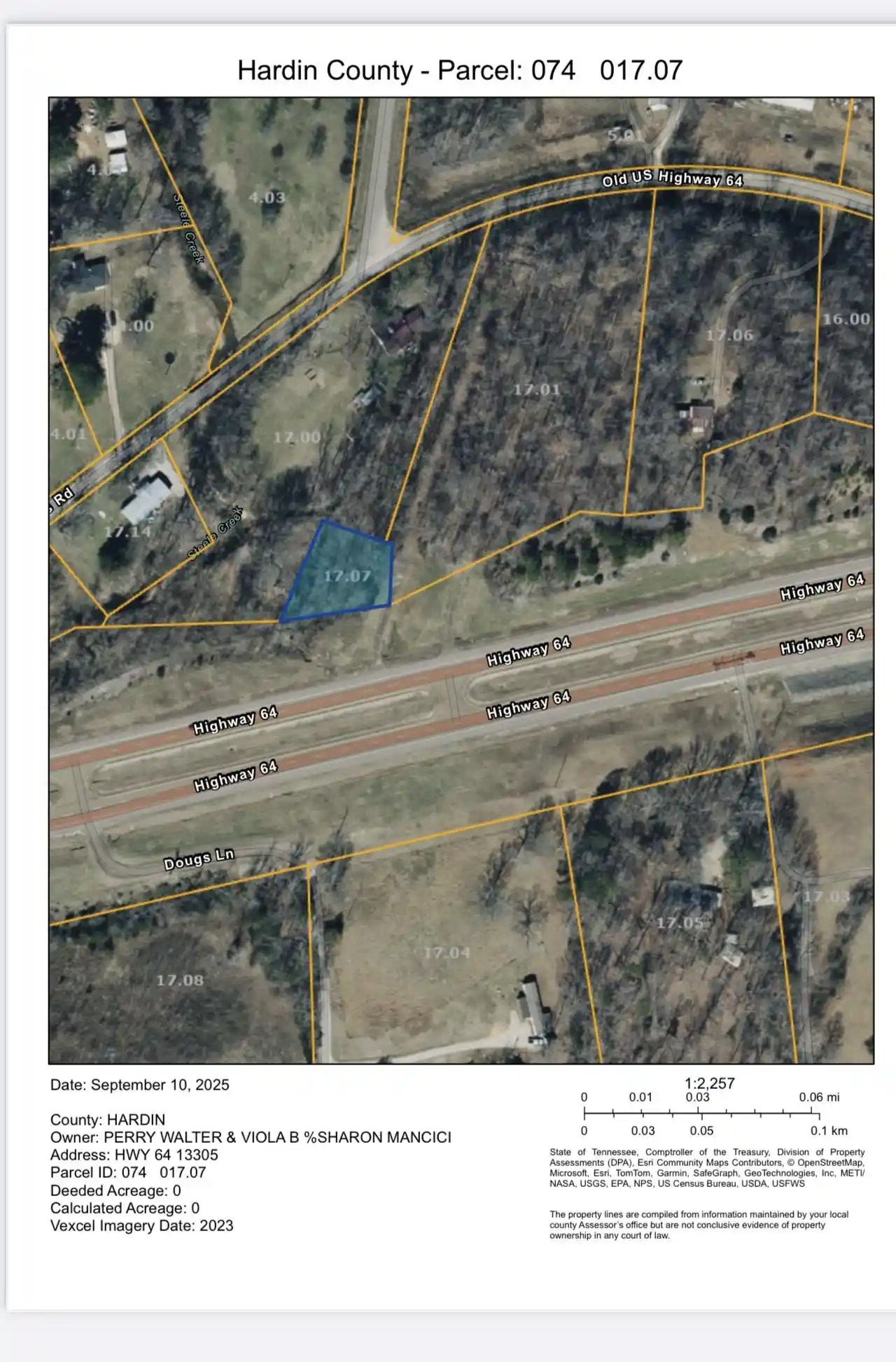 Photo 2 of Land for sale at 13305 Highway 64, Savannah, TN 38372 | MLS# 10205421 | Listing updated on 2026-09-07