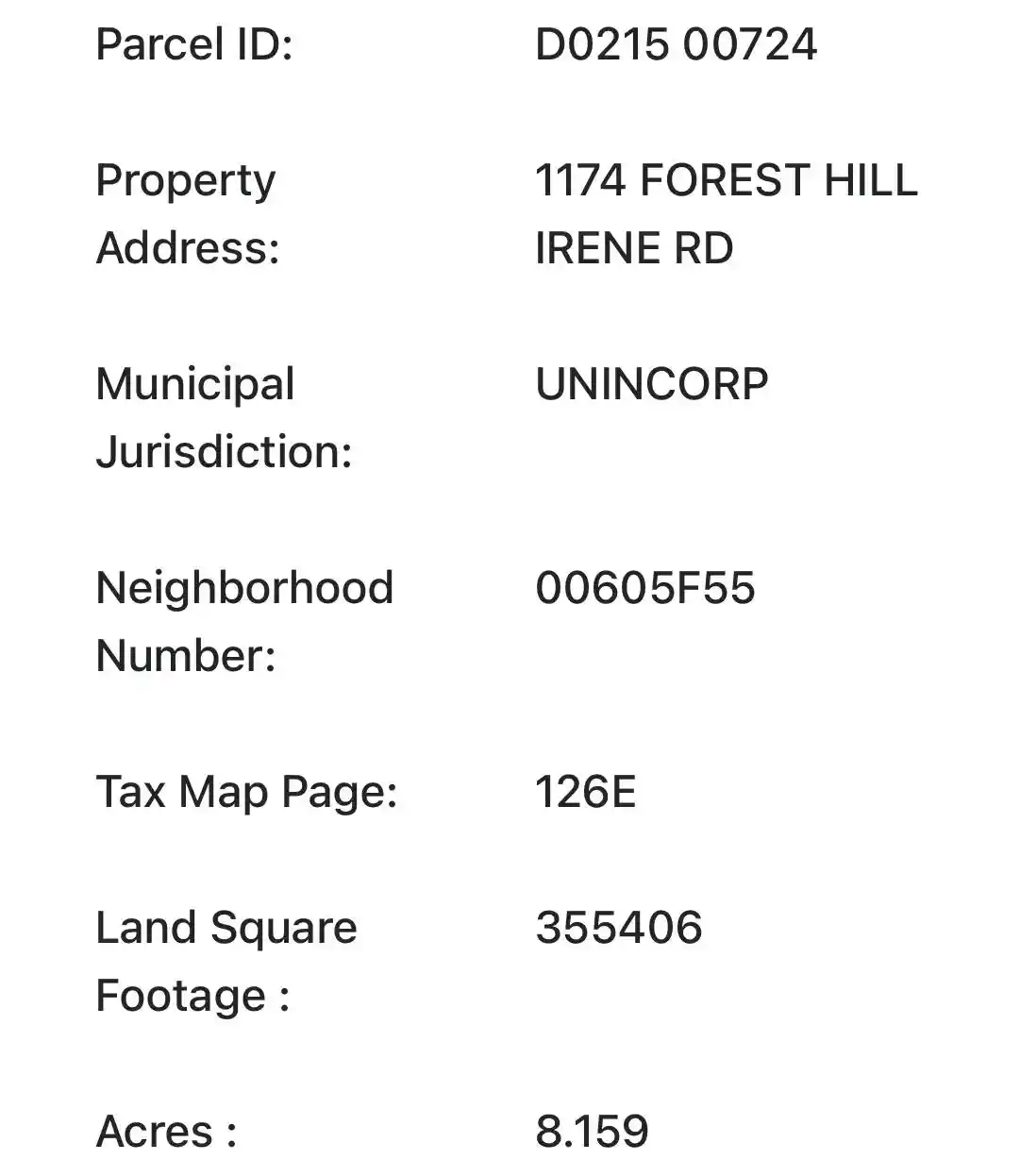 Photo 4 of Land for sale at 1174 Forest Hl Irene Rd, Cordova, TN 38018 | MLS# 10216167 | Listing updated on 2026-03-06