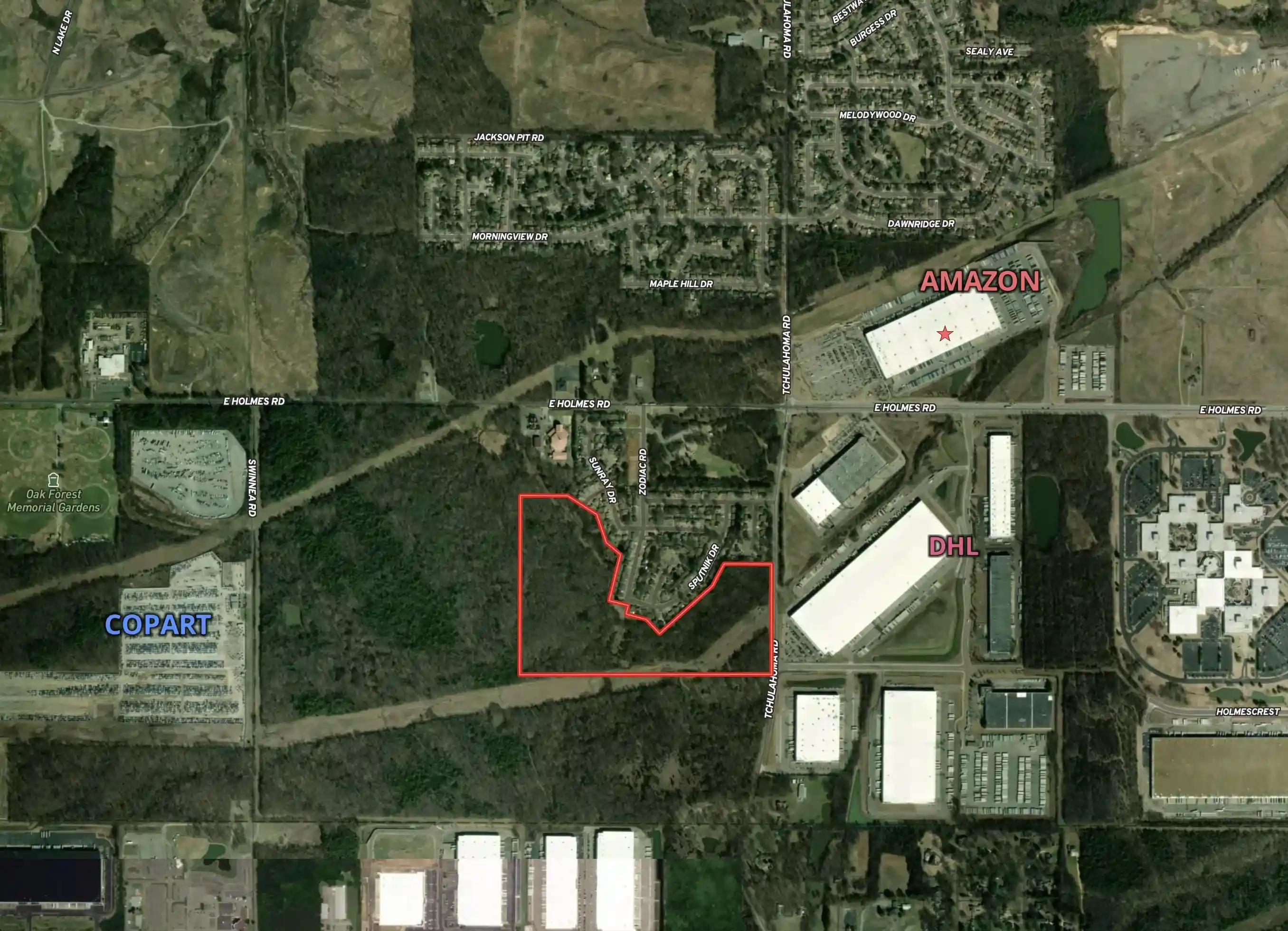 Photo 2 of Land for sale at 5425 Tchulahoma Rd, Memphis, TN 38118 | MLS# 10216554 | Listing updated on 2026-03-11