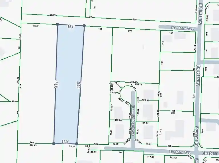 1st image of 0 Western Ave, Memphis, TN 38138 | MLS# 10217521