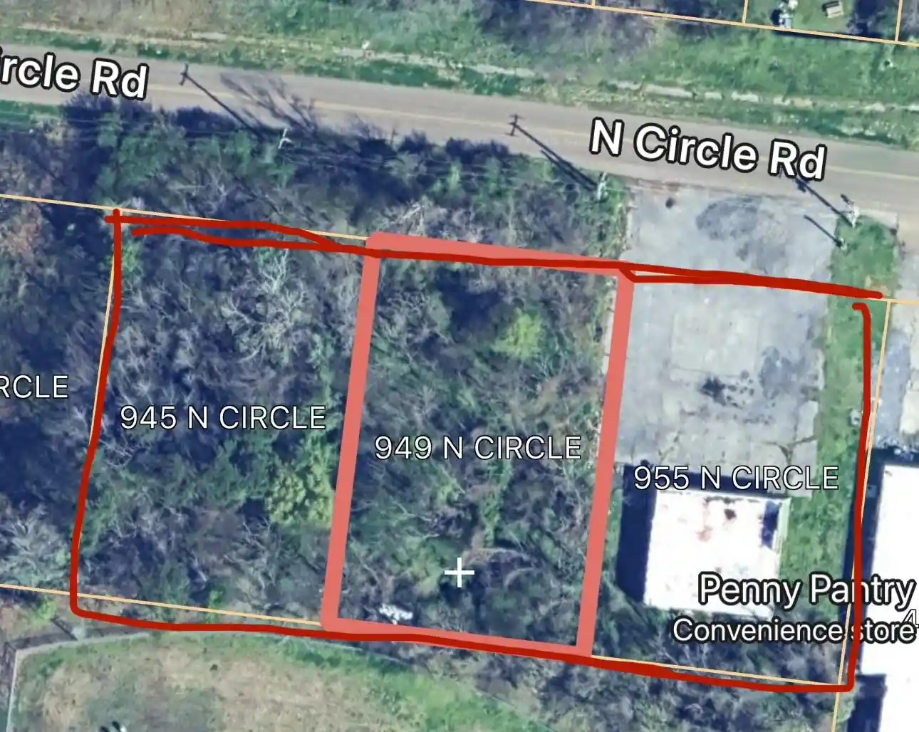 Photo 2 of Land for sale at 955 Circle Rd, Memphis, TN 38127 | MLS# 10222637 | Listing updated on 2026-05-29