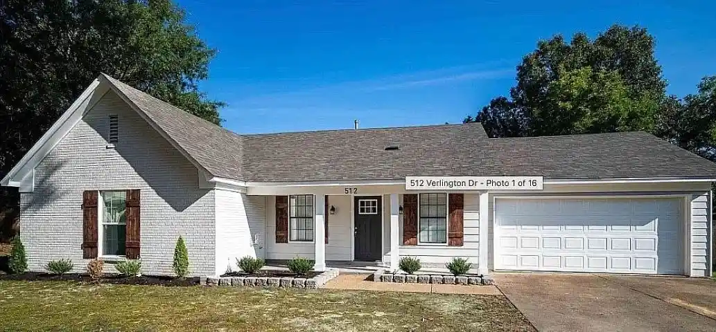 Photo 1 of Single family home for sale at 512 Verlington Cv, Collierville, TN 38017 | MLS# 10224530 | Listing updated on 2026-09-06