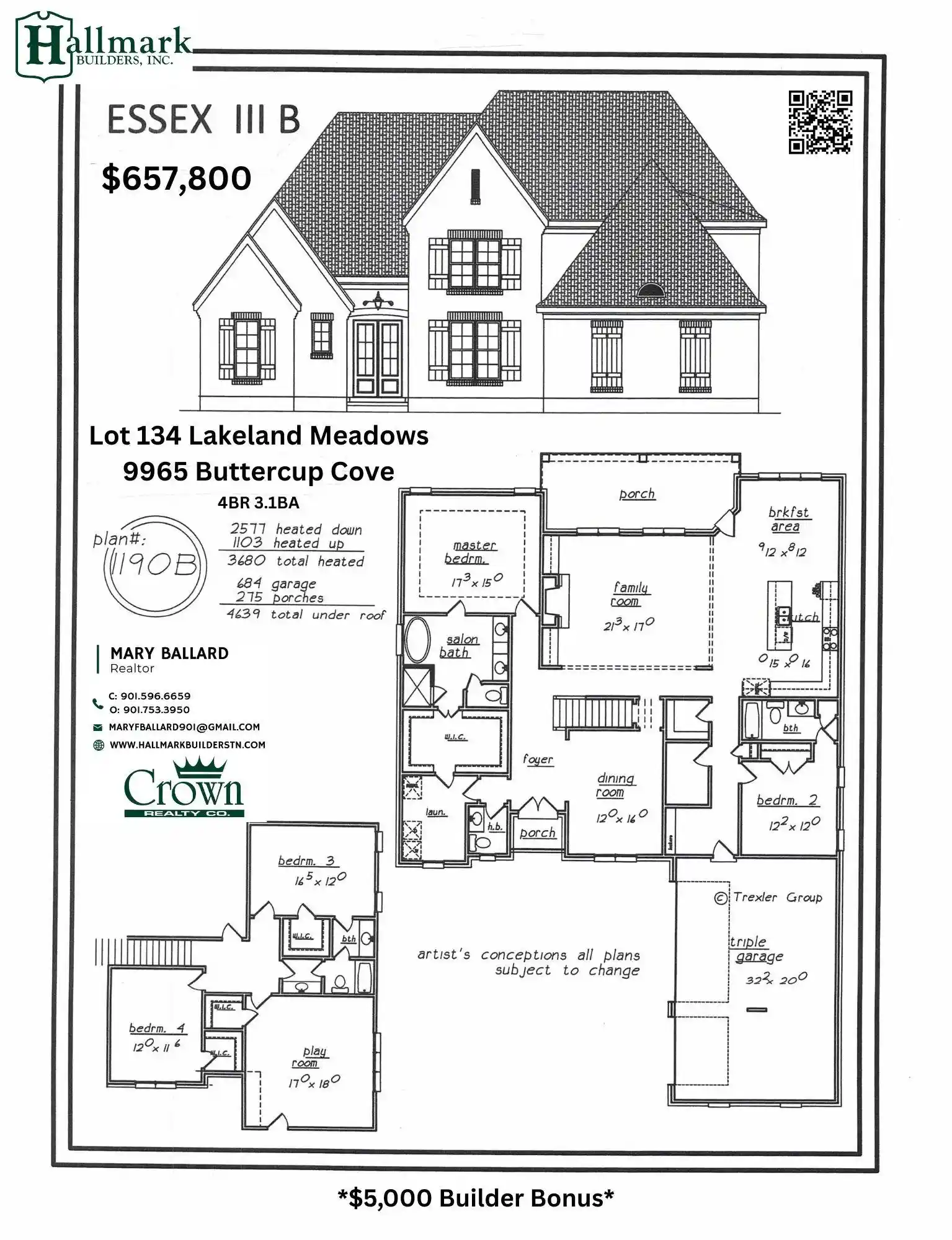 1st image of 9965 Buttercup Cv, Arlington, TN 38002 | MLS# 10225295