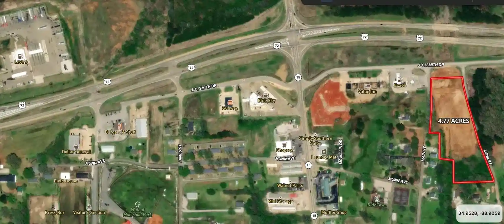 Homes for sale in Walnut, MS | 0 Luna St, Walnut, MS 38683 | MLS# 10225485