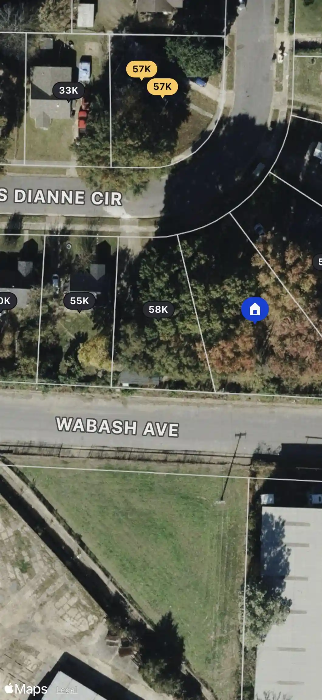 Photo 1 of Land for sale at 2005 S Dianne Cir, Memphis, TN 38114 | MLS# 10225503 | Listing updated on 2026-08-06