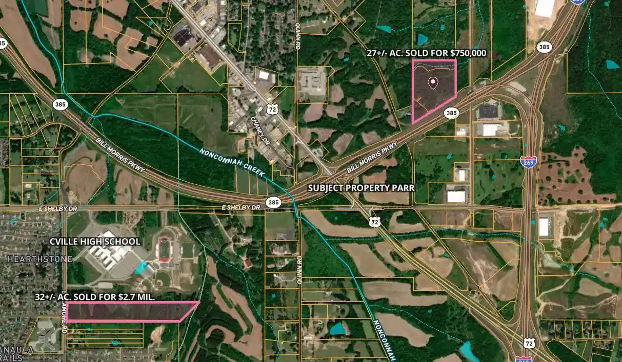 Photo 3 of Land for sale at 0 E Shelby Dr, Collierville, TN 38017 | MLS# 10226637 | Listing updated on 2026-08-04