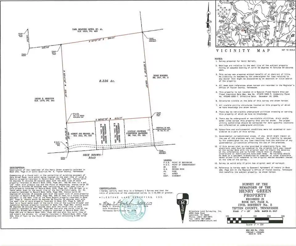 2nd image of 0 Crigger Rd, Millington, TN 38053 | MLS# 10226668