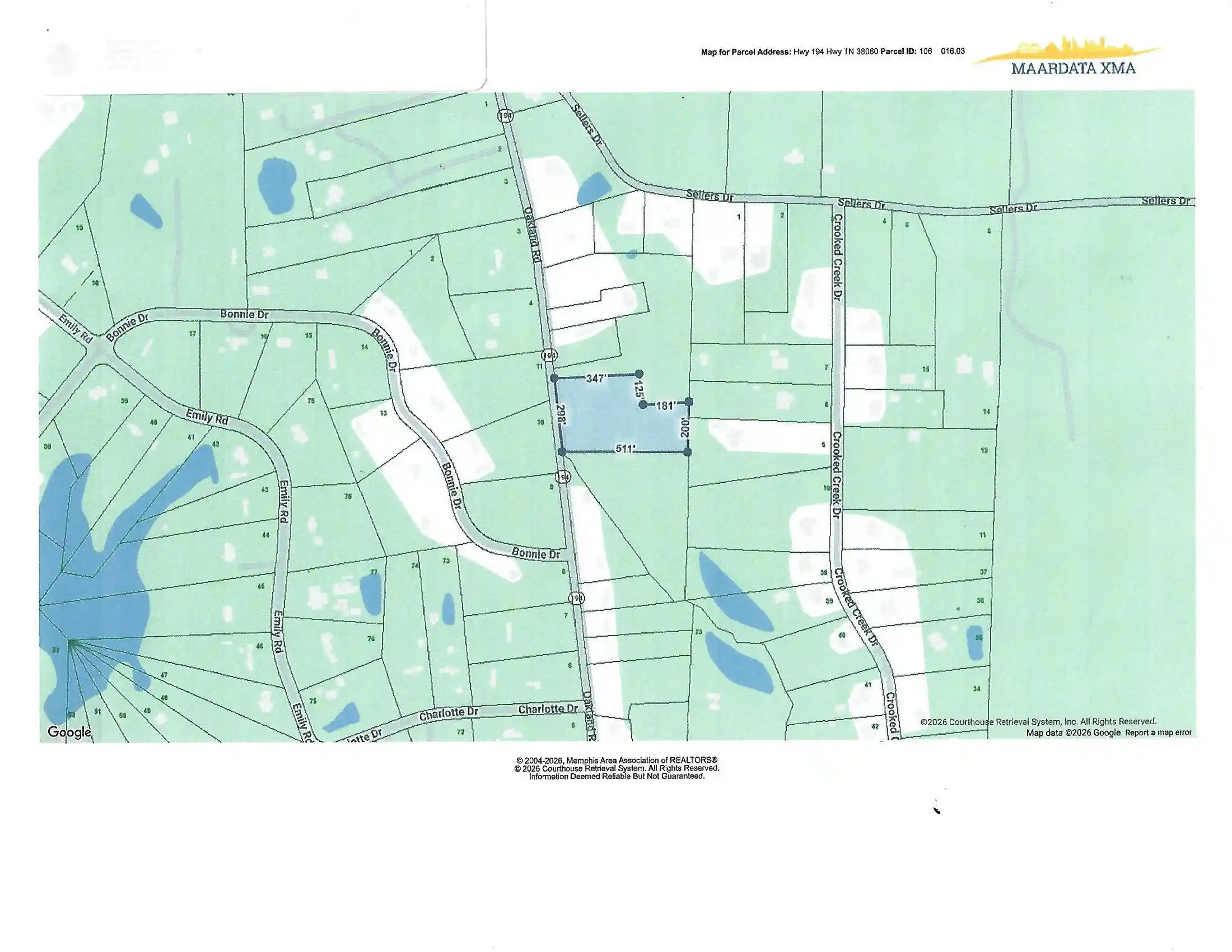 4th image of Hwy 194 Hwy, Oakland, TN 38060 | MLS# 10226828