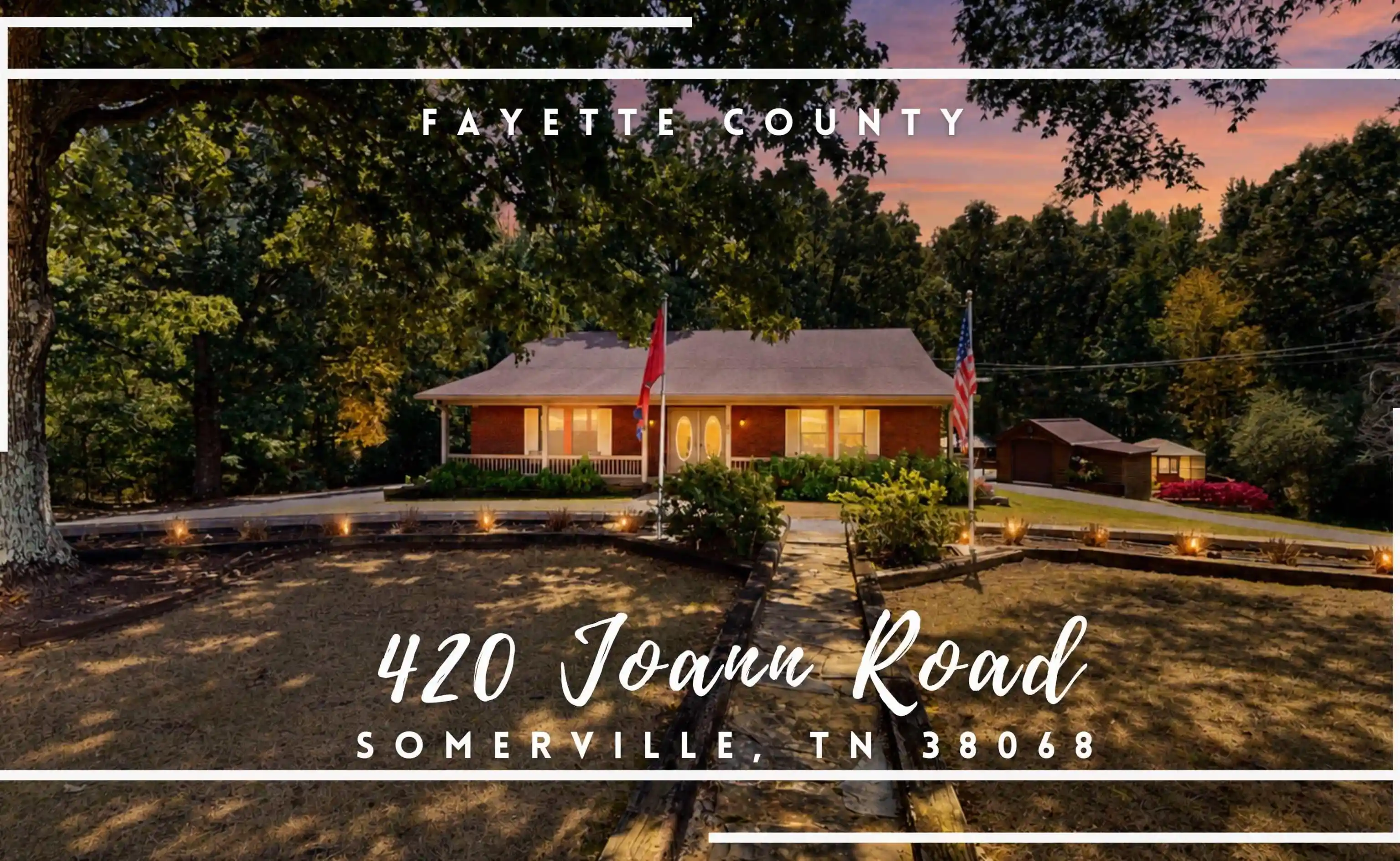 Photo 1 of Single family home for sale at 420 Joann Rd, Somerville, TN 38068 | MLS# 10229705 | Listing updated on 2026-09-03