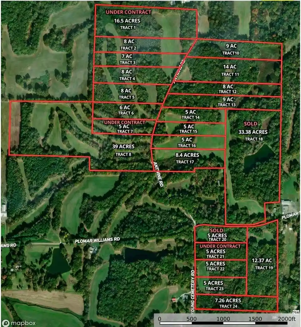 Photo 3 of Land for sale at 6 Antwine Rd, Gadsden, TN 38337 | MLS# 10230278 | Listing updated on 2026-09-14