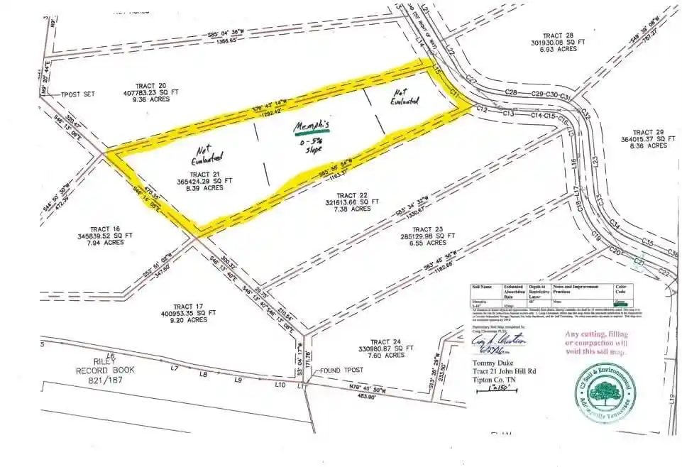 Photo 6 of Land for sale at 00 John Hl Rd #Lot 21, Brighton, TN 38011 | MLS# 10230565 | Listing updated on 2026-09-30