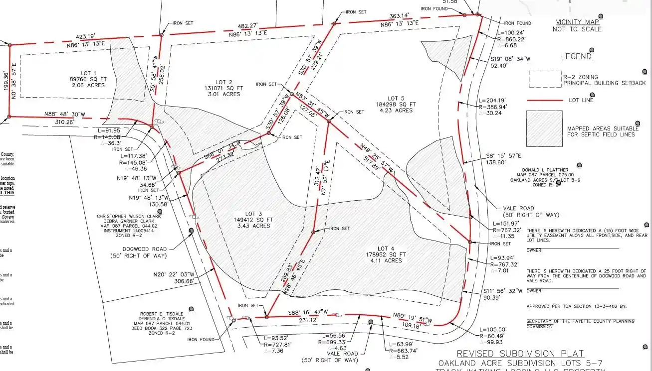 Photo 3 of Land for sale at 3 Dogwood Rd, Somerville, TN 38068 | MLS# 10230583 | Listing updated on 2026-09-17