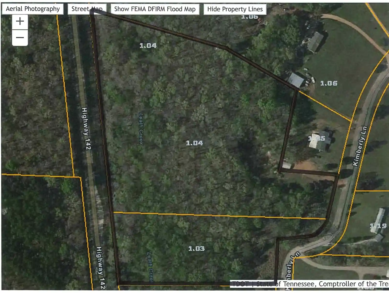 Photo 4 of Land for sale at Hwy 142/kimberly Ln, Counce, TN 38326 | MLS# 10231493 | Listing updated on 2026-10-01
