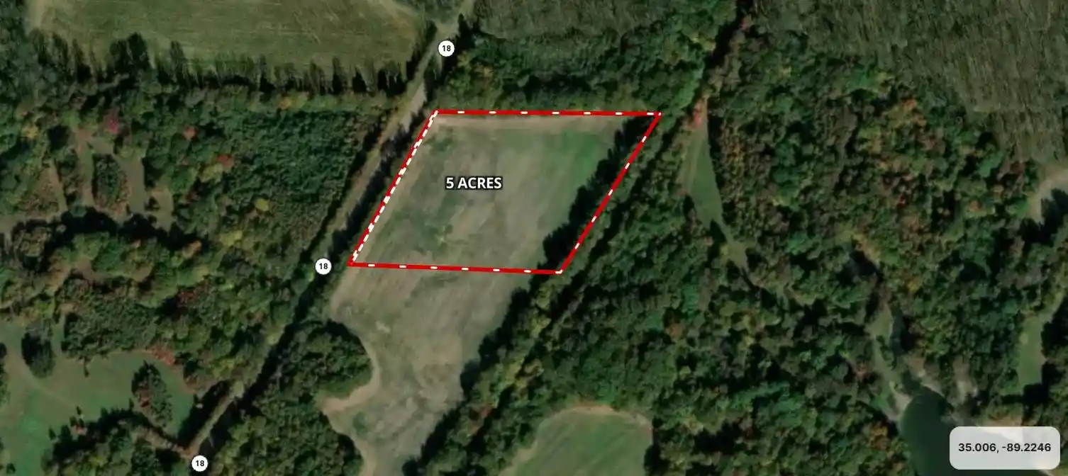 Photo 1 of Land for sale at 5 Ac Hwy 18, Grand Junction, TN 38039 | MLS# 10231595 | Listing updated on 2026-10-02
