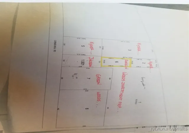 Photo 2 of Land for sale at 0 Carmichael Rd, Montgomery, AL 36106 | MLS# 548049 | Listing updated on 2026-09-01