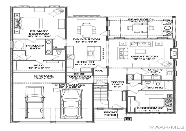 Photo 3 of Sale Pending at 1438 Barret Park Way, Montgomery, AL 36117 | MLS# 557221 | Listing updated on 2026-08-26