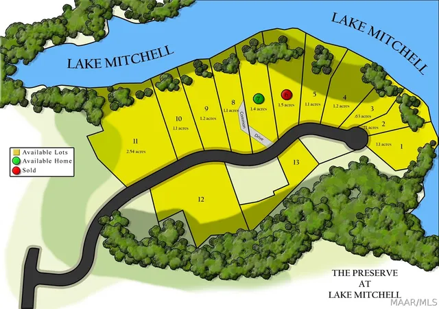 2nd image of 0 Preserve Cir #Lot 9, Rockford, AL 35136 | MLS# 572176