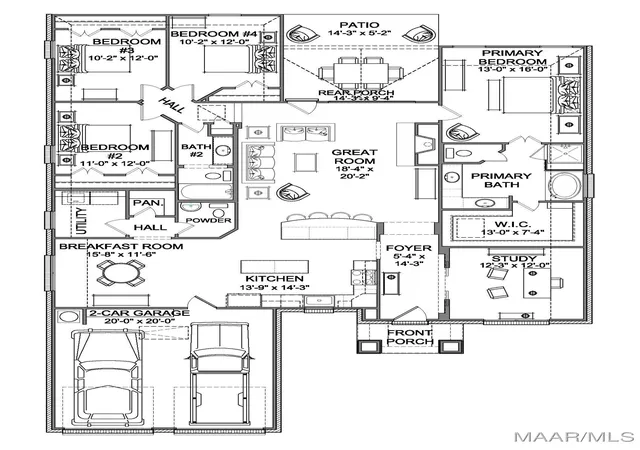 3rd image of 9561 Dakota Dr, Pike Road, AL 36064 | MLS# 579192