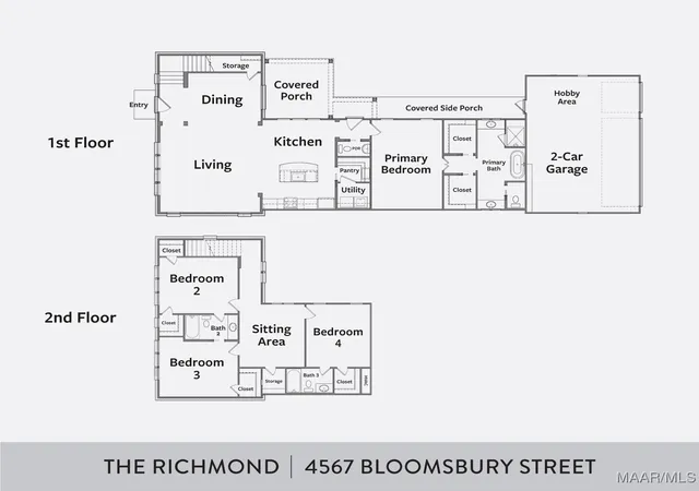 2nd image of 4567 Bloomsbury St, Montgomery, AL 36116 | MLS# 580158
