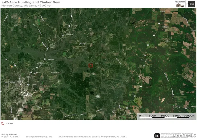 Photo 3 of Land for sale at 0 County Rd, Monroeville, AL 36460 | MLS# 583580 | Listing updated on 2026-06-29