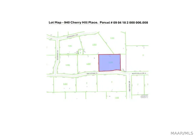 9th image of 940 Cherry Hill Pl, Montgomery, AL 36117 | MLS# 585306
