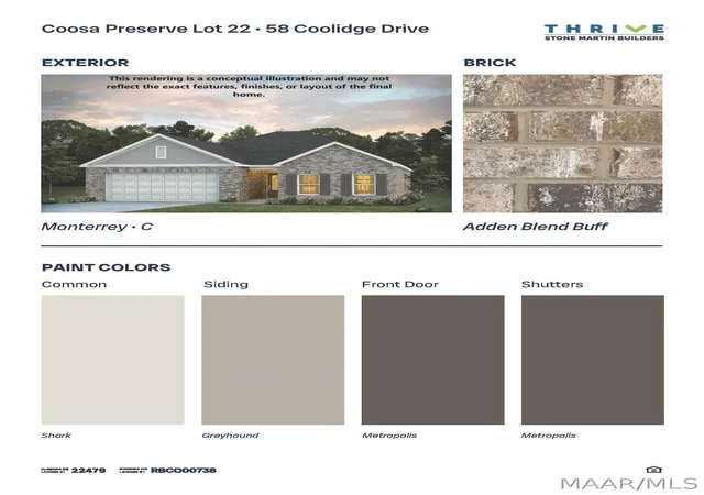 4th image of 58 Coolidge Dr, Eclectic, AL 36024 | MLS# 586236