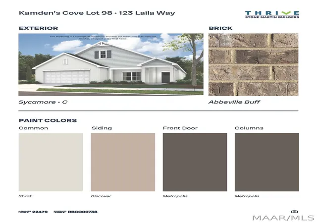 2nd image of 123 Laila Wy, Millbrook, AL 36054 | MLS# 586253