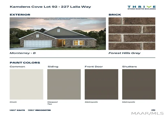 3rd image of 227 Laila Wy, Deatsville, AL 36022 | MLS# 587397