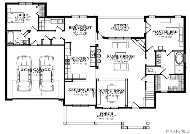 2nd image of 349 Loch Rdg, Wetumpka, AL 36092 | MLS# 589340