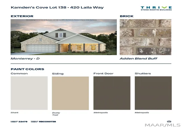 2nd image of 420 Laila Wy, Millbrook, AL 36054 | MLS# 589384