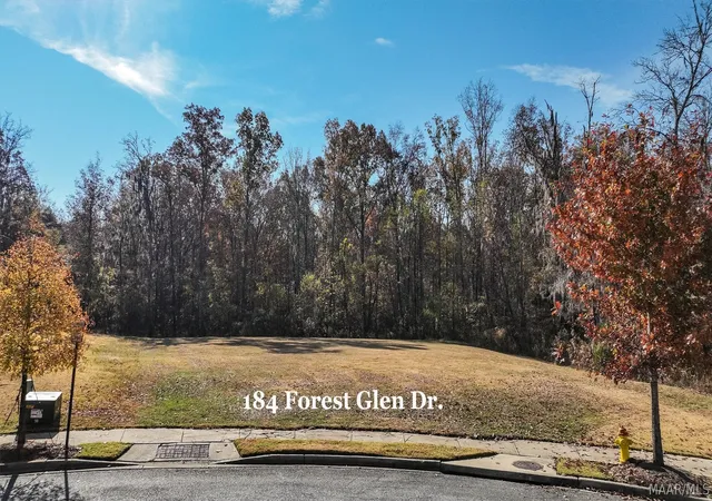 Photo 3 of Land for sale at 184 Forest Glen Dr, Pike Road, AL 36064 | MLS# 589640 | Listing updated on 2026-08-28