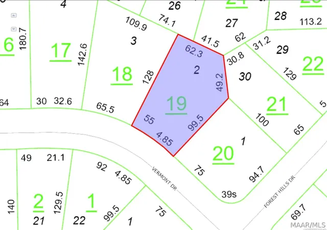 2nd image of 3341 Vermont Dr, Montgomery, AL 36109 | MLS# 590016