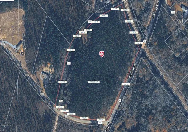 Photo 2 of Land for sale at 287 County Rd 723, Marbury, AL 36051 | MLS# 590601 | Listing updated on 2026-09-19