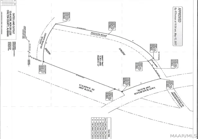 Photo 3 of Land for sale at 287 County Rd 723, Marbury, AL 36051 | MLS# 590601 | Listing updated on 2026-09-19