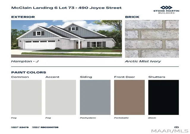 Photo 2 of Single family home for sale at 490 Joyce St, Prattville, AL 36066 | MLS# 591006 | Listing updated on 2026-10-05