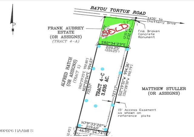 7th image of Tbd Bayou Tortue Rd, Broussard, LA 70518 | MLS# 2500006899