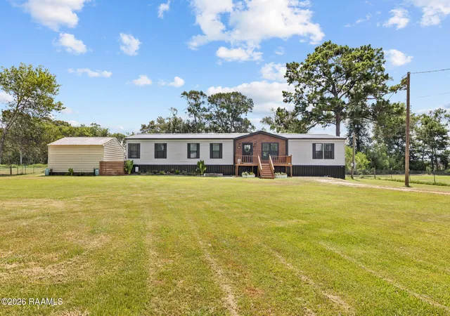 Photo 1 of Manufactured home for sale at 206 Mcmillan Ave, Iota, LA 70543 | MLS# 2600007870 | Listing updated on 2026-08-24
