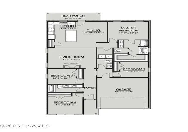 10th image of 106 Crescent Row, Broussard, LA 70518 | MLS# 2600005565