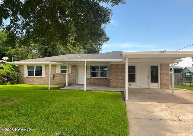 Photo 1 of Single family home for sale at 115 Venus St, Morgan City, LA 70380 | MLS# 2600007078 | Listing updated on 2026-09-02