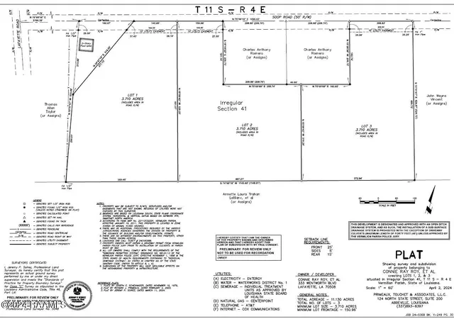 Homes for sale in Maurice, LA | L-1 Soop Road Road, Maurice, LA 70555 | MLS# 24003851
