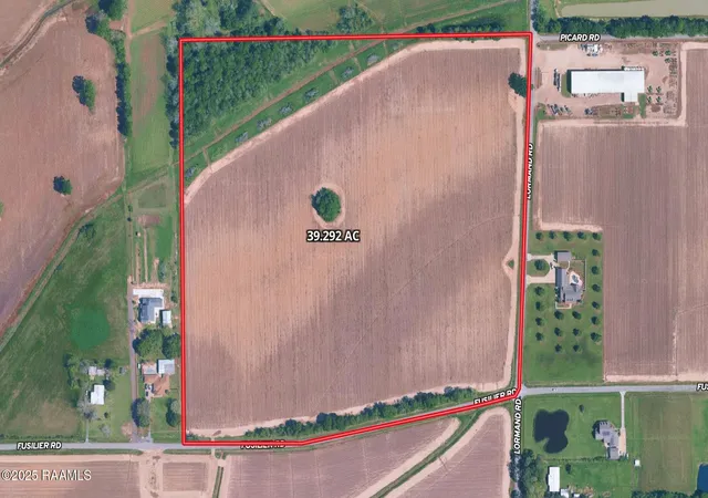 Photo 1 of Land for sale at 8200 Fusilier Rd, Maurice, LA 70555 | MLS# 2500000585 | Listing updated on 2026-08-14