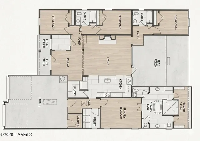image of 117 Fountain Mdw Dr, Broussard, LA 70518 | MLS# 2600002829