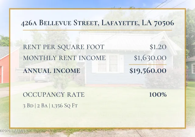 2nd image of 426 Bellevue St, Lafayette, LA 70506 | MLS# 2600006306