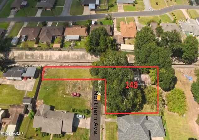 Land for sale at 148 Northern Ave, Lafayette, LA 70501 | MLS# 2600008089
